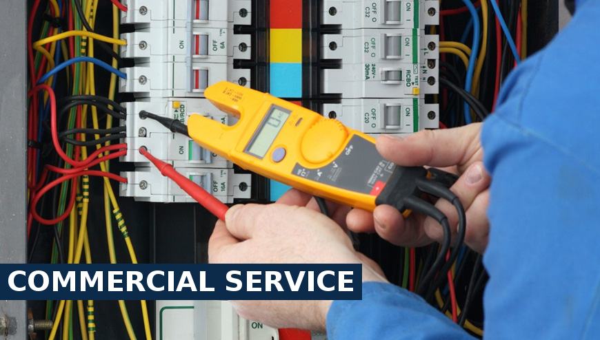 Commercial service electrical services Islington